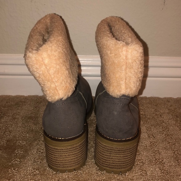 Gray Booties - Picture 2 of 3